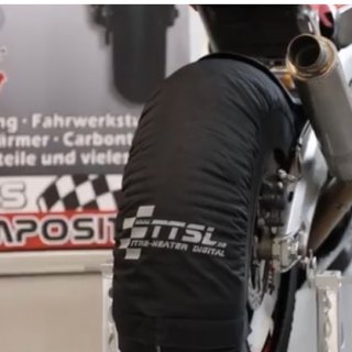 TTSL -Tyre-Heater/Reifenwrmer 12 Pitbike (Satz, vorne und hinten)
